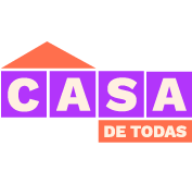 Logo identificador de estrategia casa de todas