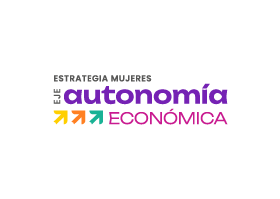 Logo Estrategia mujeres: Eje Autonomia Economica