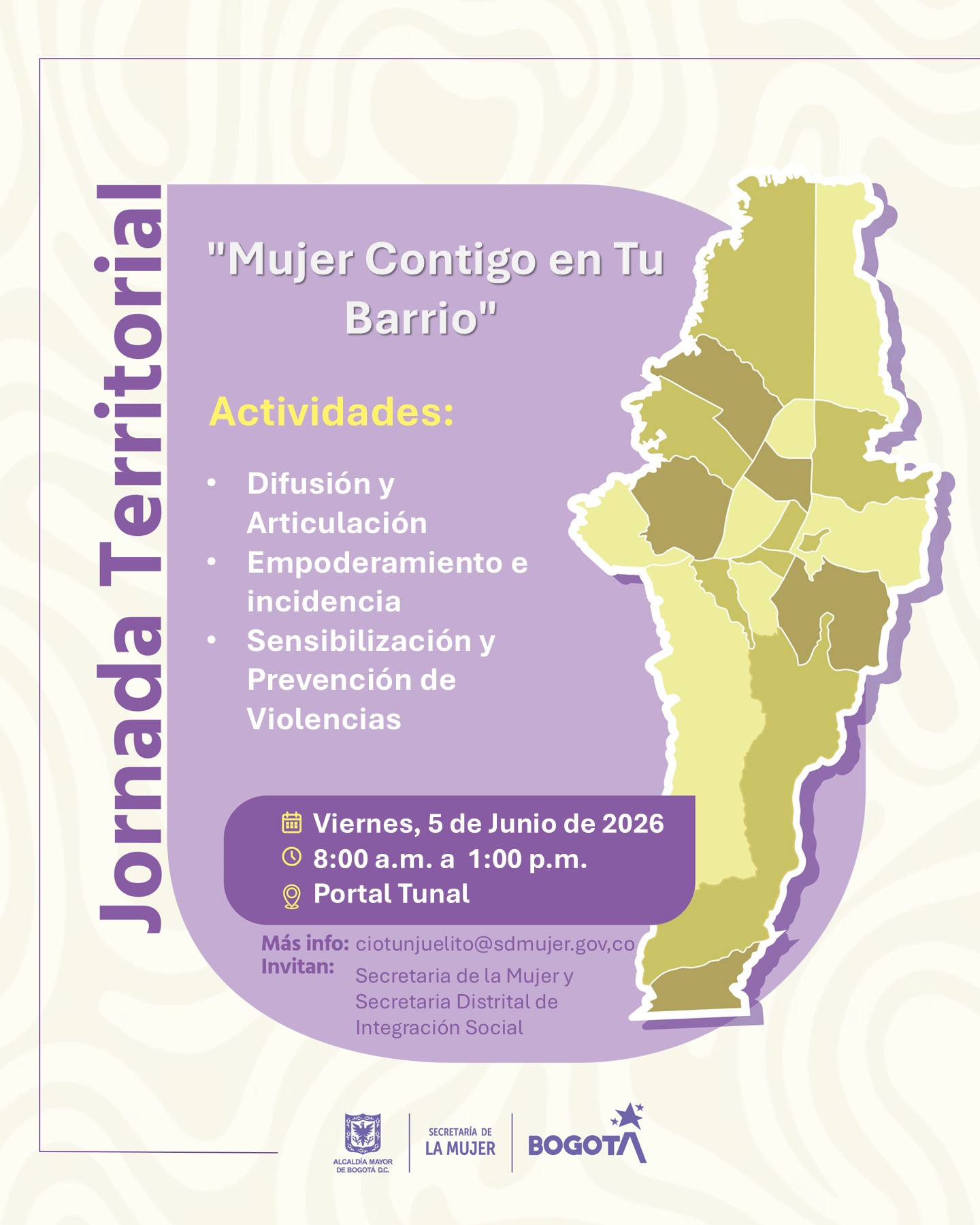 Jornada Territorial: Mujer Contigo en tu Barrio
