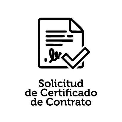 Certificación de contrato