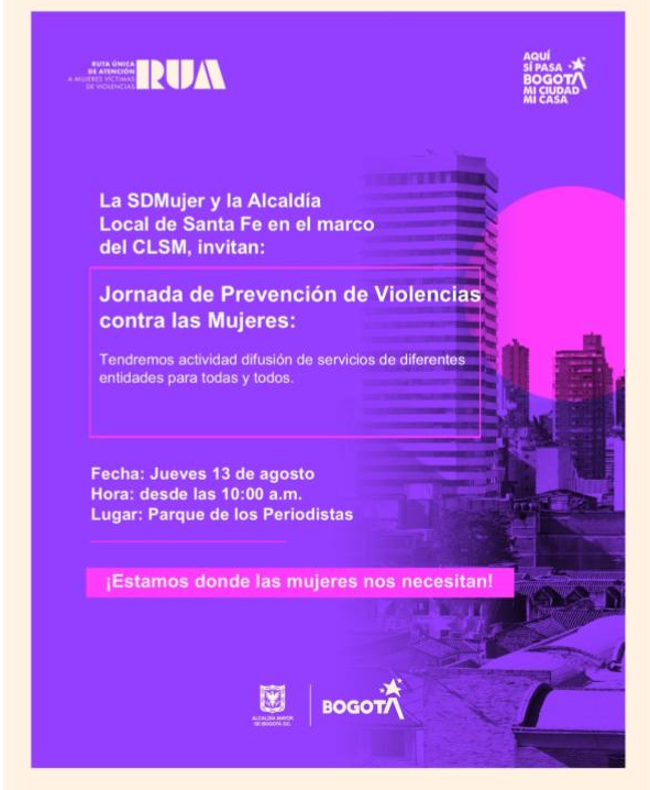 Jornada de Prevención de Violencias contra las Mujeres