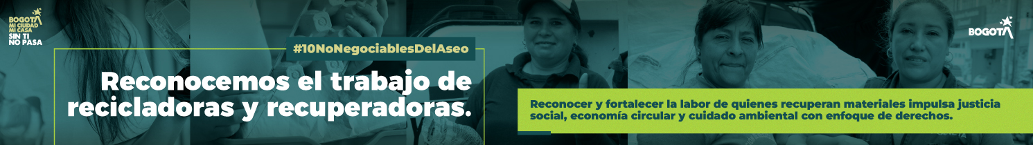 Reconocemos el trabajo de recicladoras y recuperadoras.