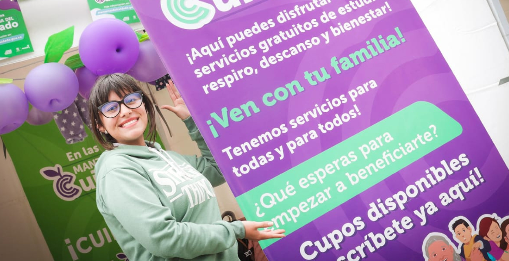 Mujer en Bogotá
