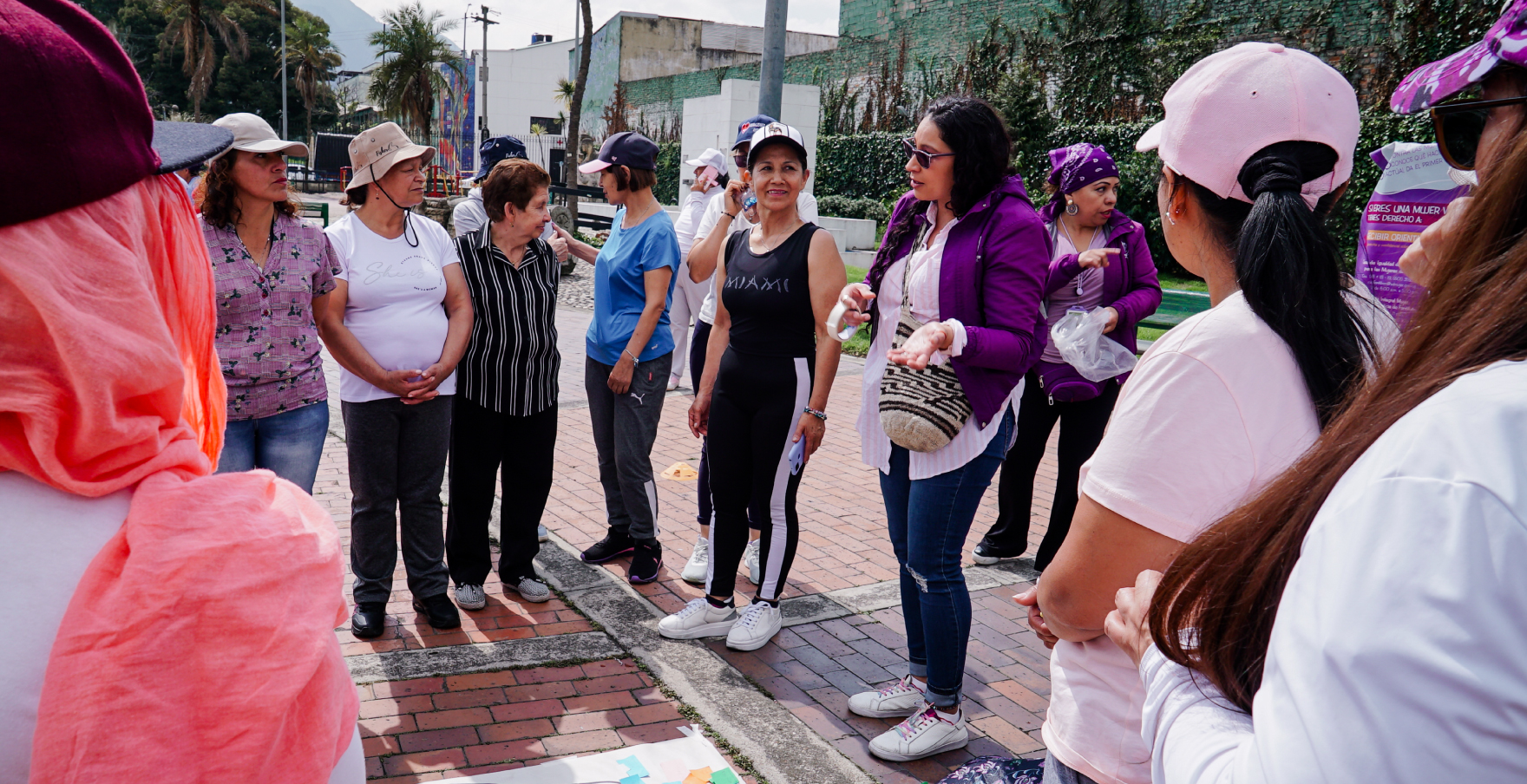 Mujeres en Bogotá