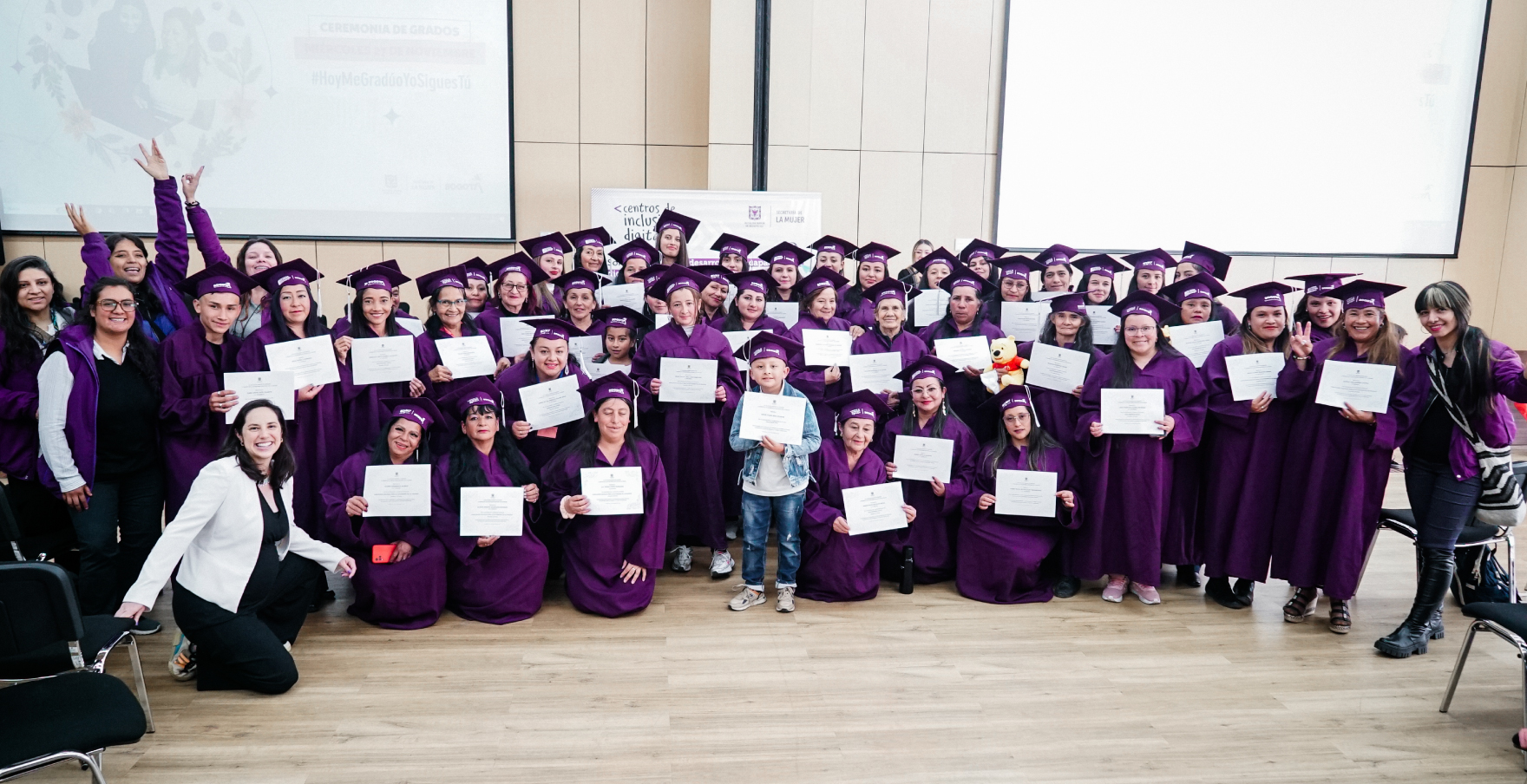 Mujeres graduadas