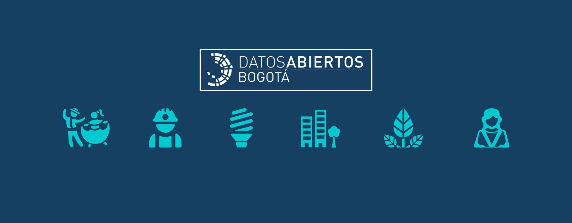 Imagen con logo de DATOS ABIERTOS BOGOTÁ