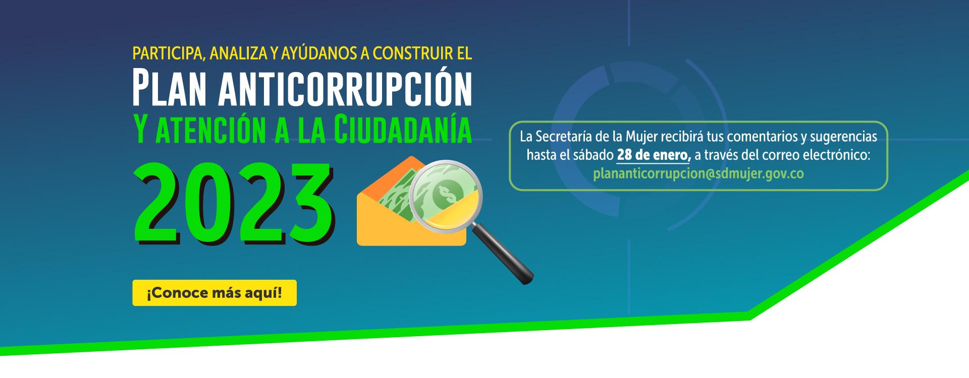 Imagen carrusel - Plan Anticorrupción y de Atención a la Ciudadanía 2023 - Versión de Construcción