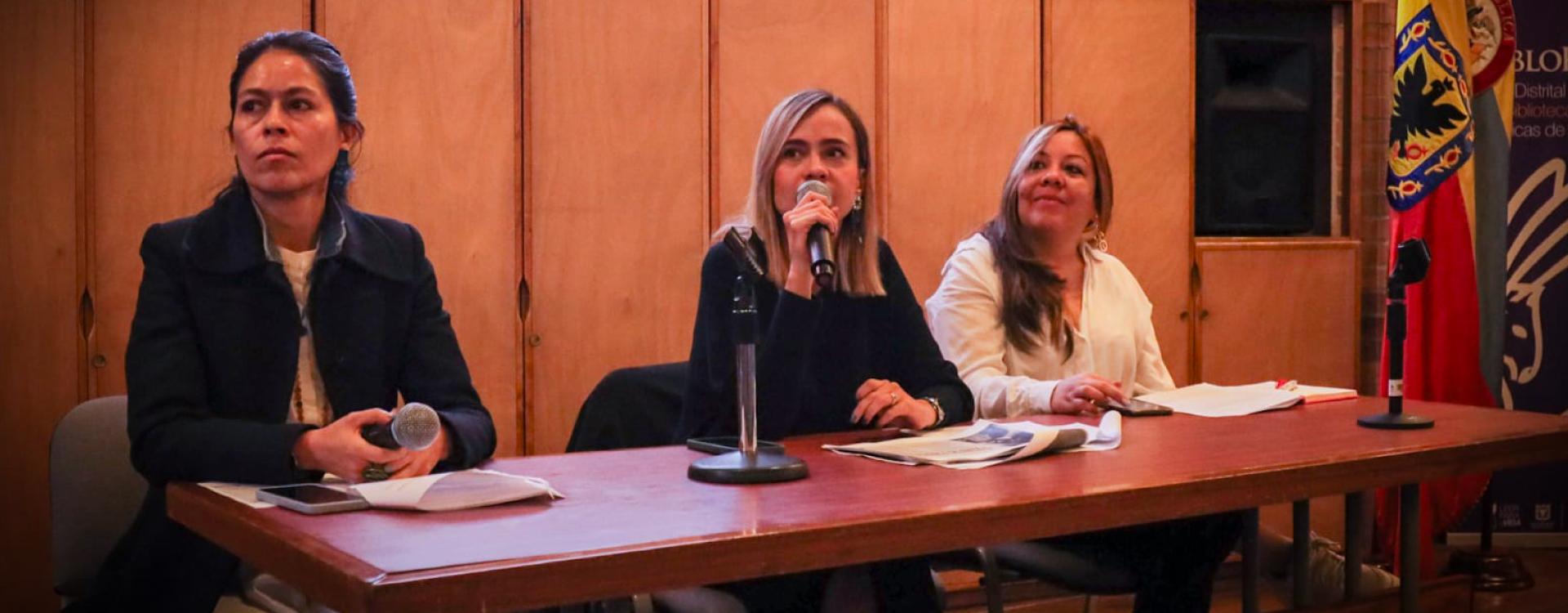 Secretaria de la mujer Laura Marcela Tami en primera reunión de la Comisión Intersectorial de Género