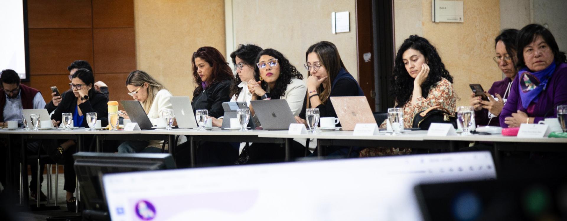 Mujeres en primera sesión ordinaria de 2024 del CCM