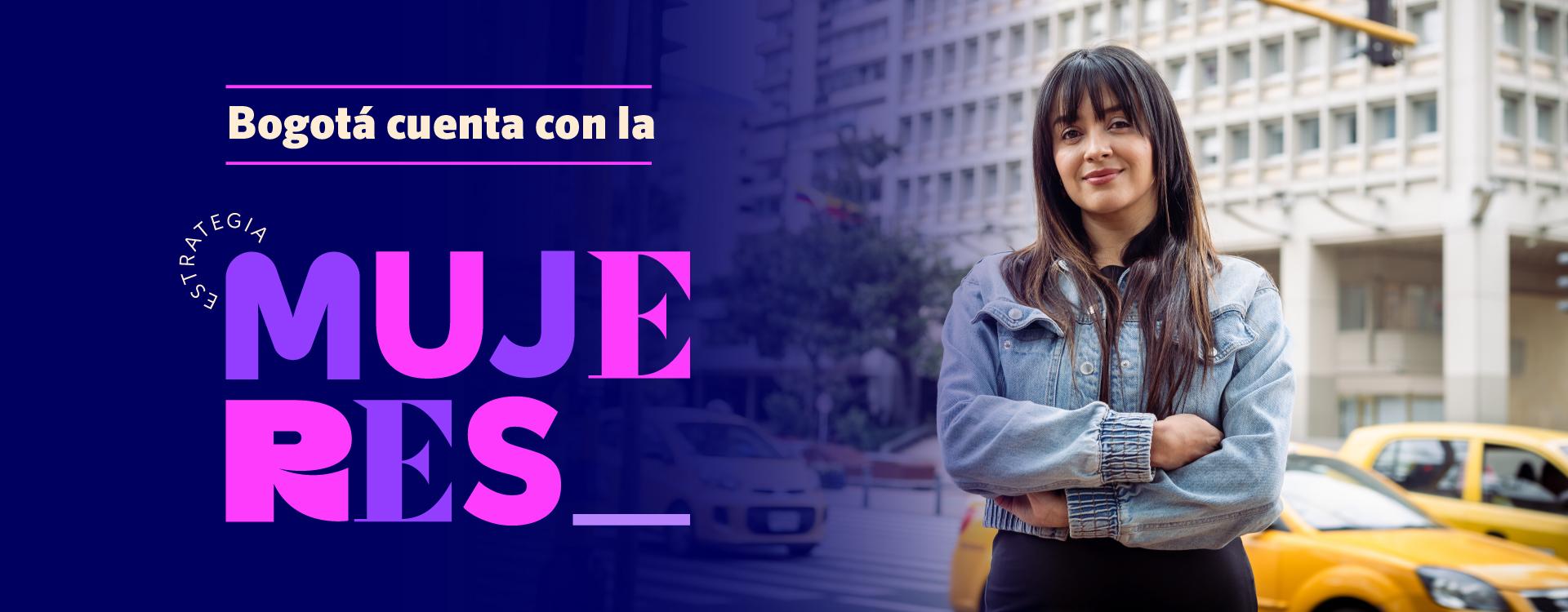 Mujer integrante de estrategia mujeres