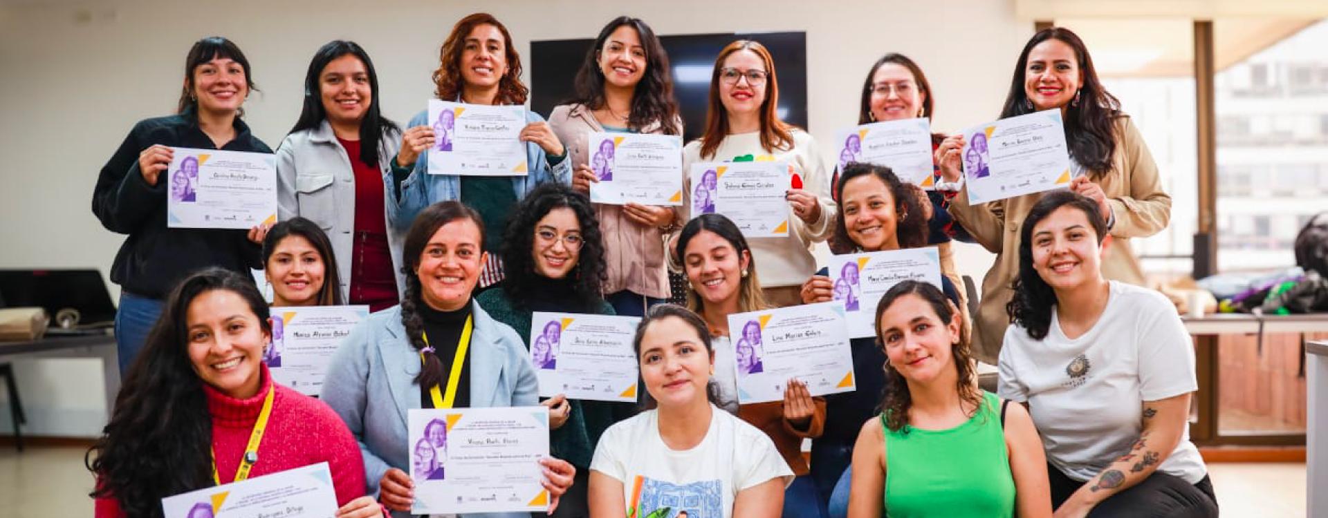 Mujeres en capacitación