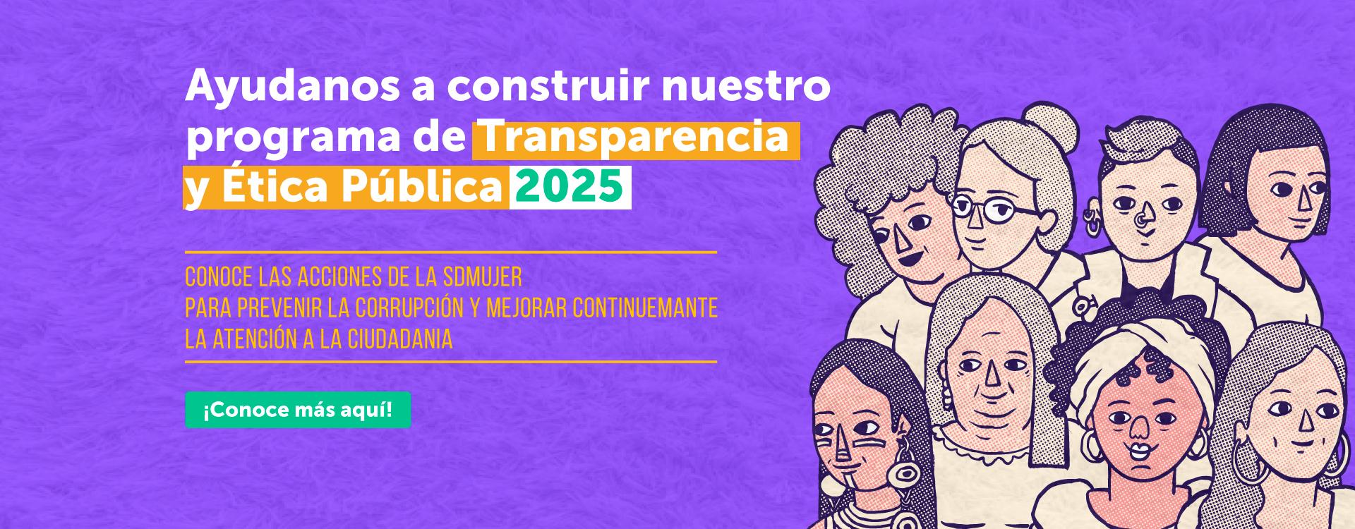 Imagen carrusel - Construcción programa de transparencia y ética pública 2025