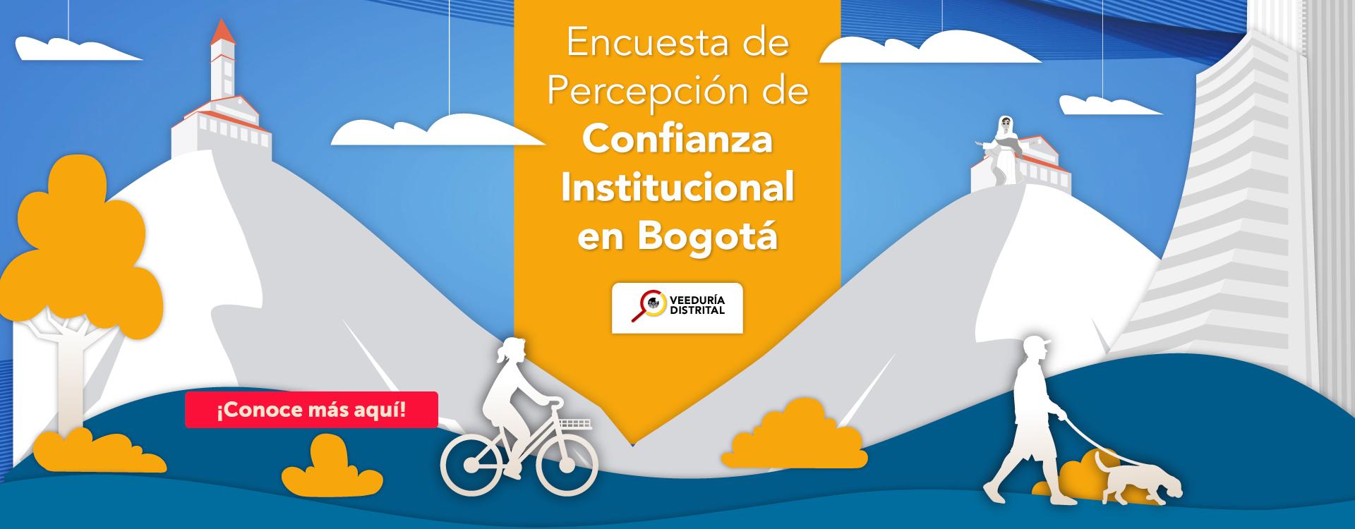 Imagen carrusel - Encuesta de Percepción de Confianza Institucional en Bogotá