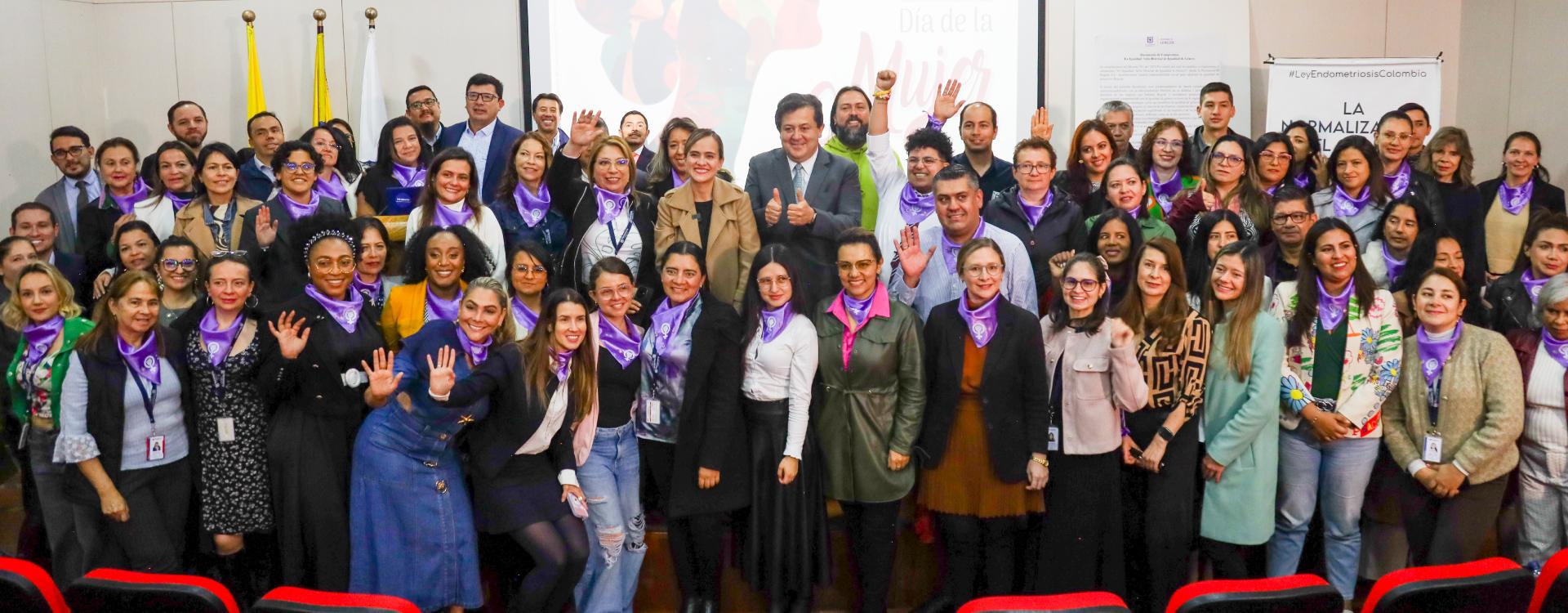 Mujer en Bogotá