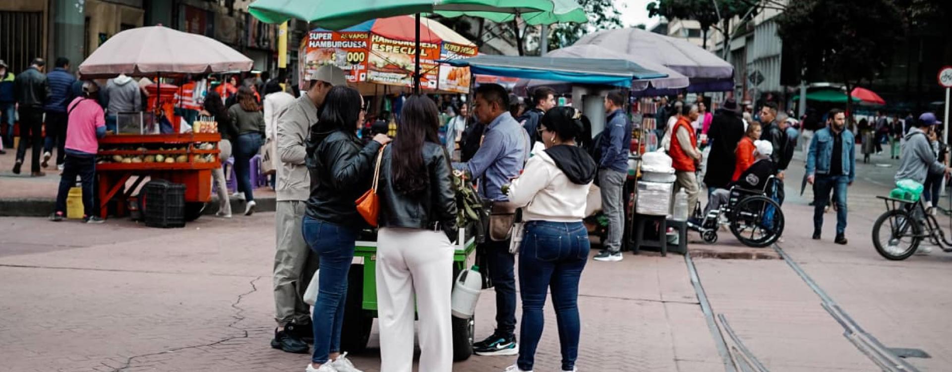Vendedoras ambulantes