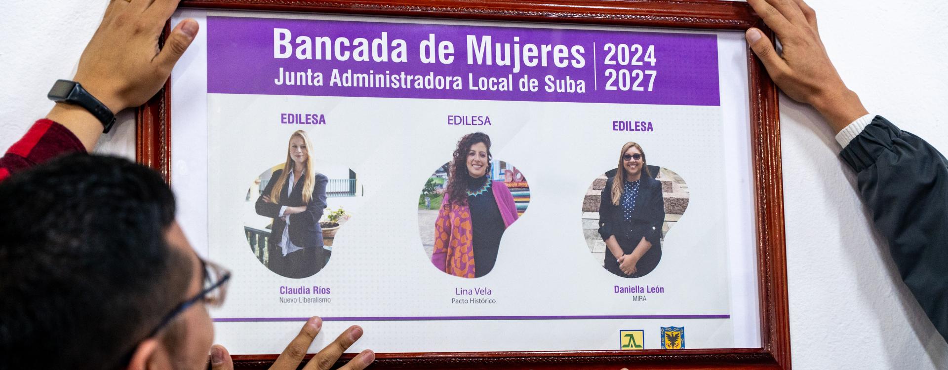 mujeres lideres de bancadas