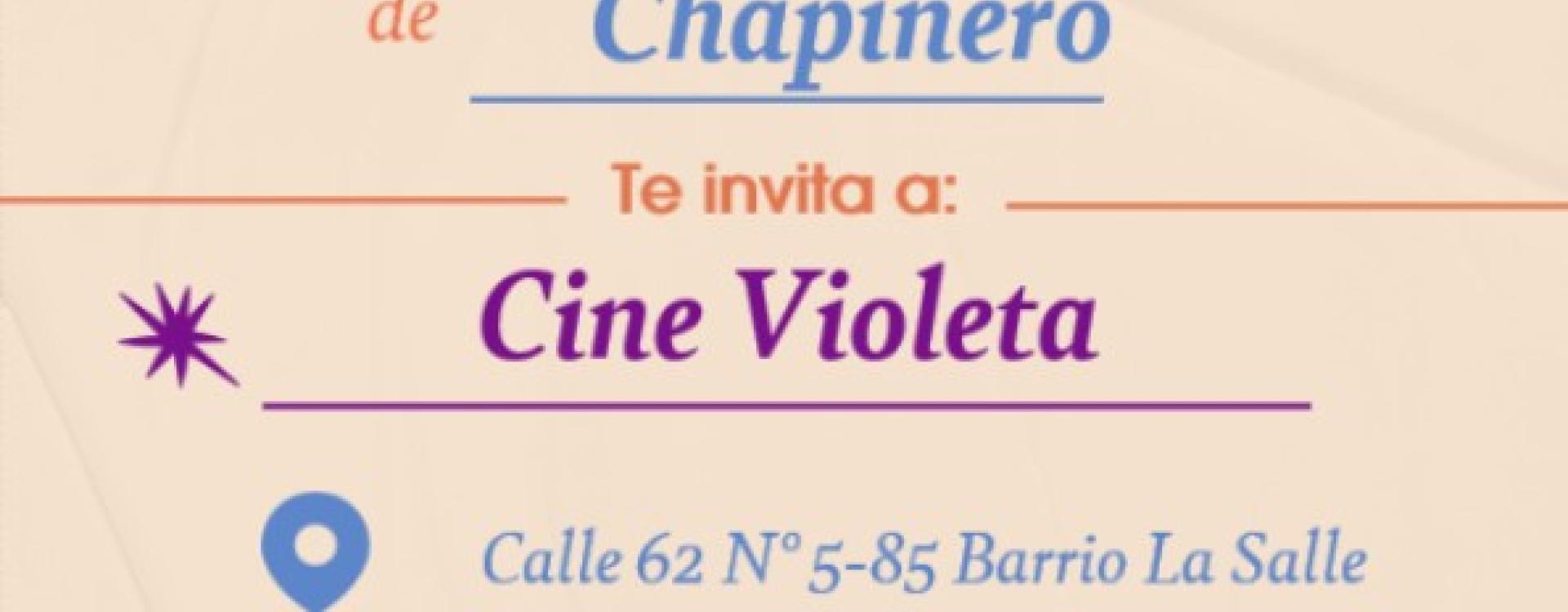 INVITACIÓN CINE VIOLETA