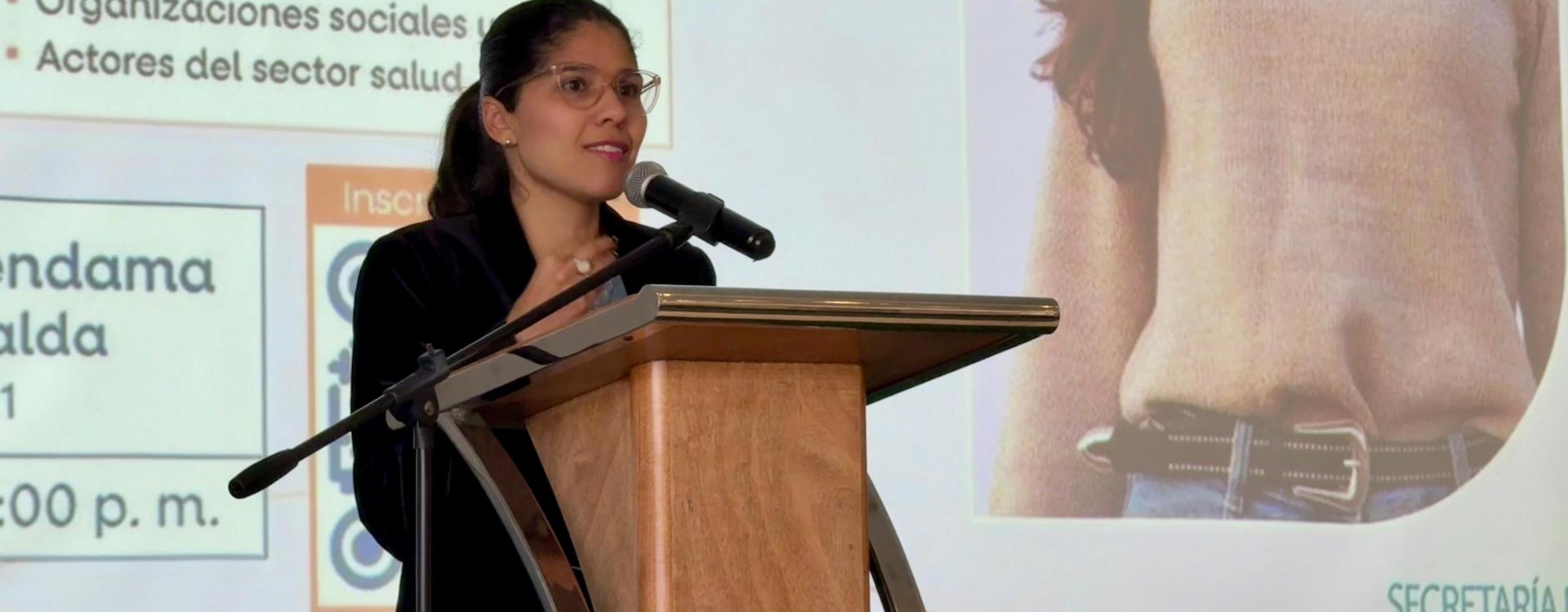 Juliana Martínez Londoño, Subsecretaria del Cuidado y Políticas de Igualdad de la Secretaria Distrital de la Mujer. 