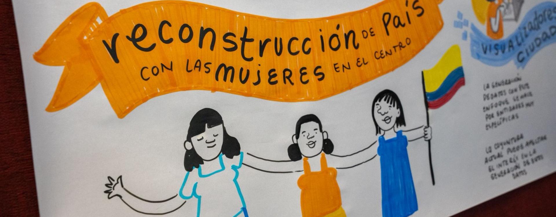 Mujeres firmantes de paz