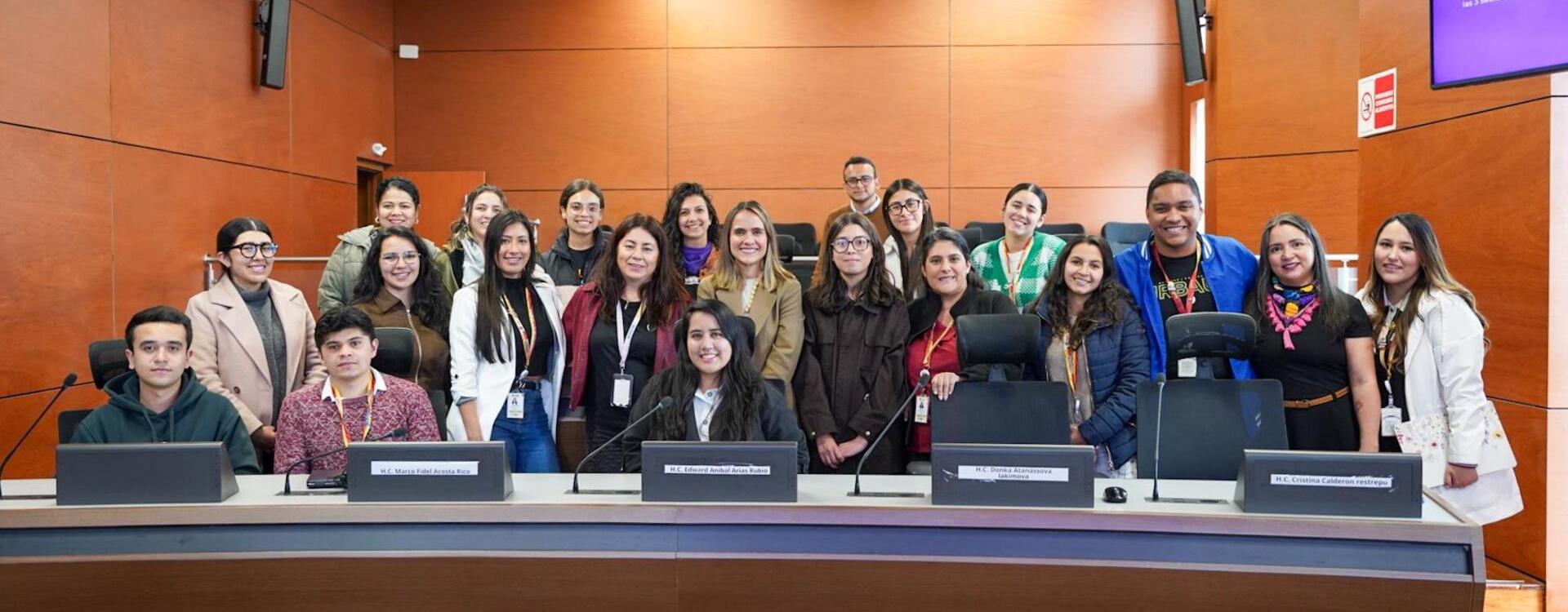 Entrega de certificados Concejo de Bogotá 