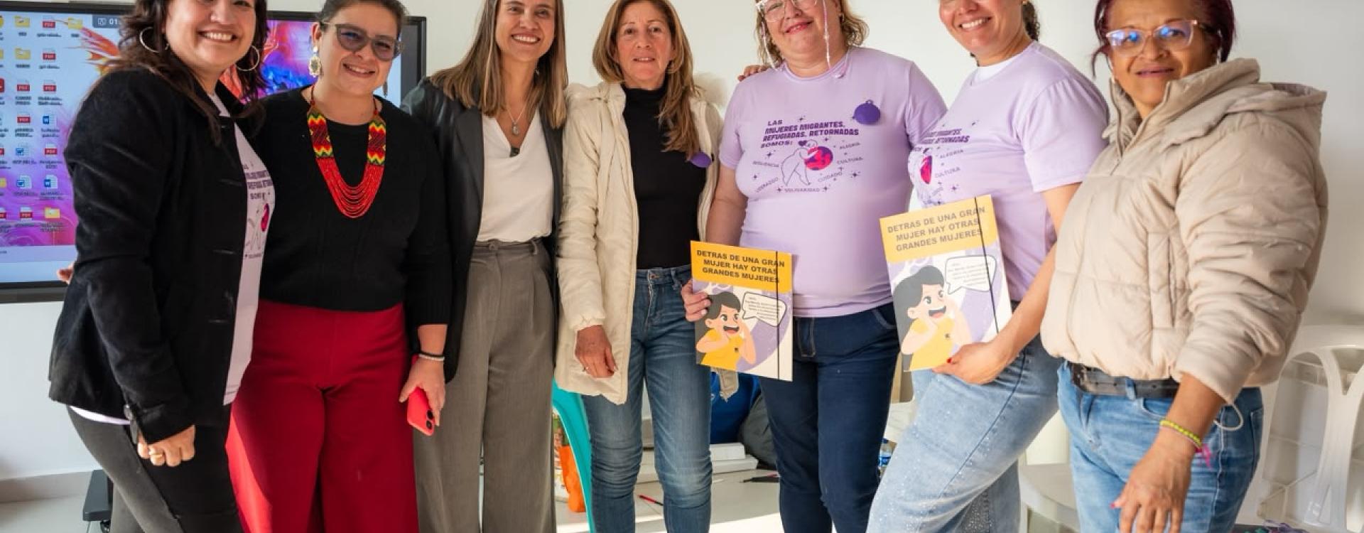 Encuentro de mujeres migrantes 