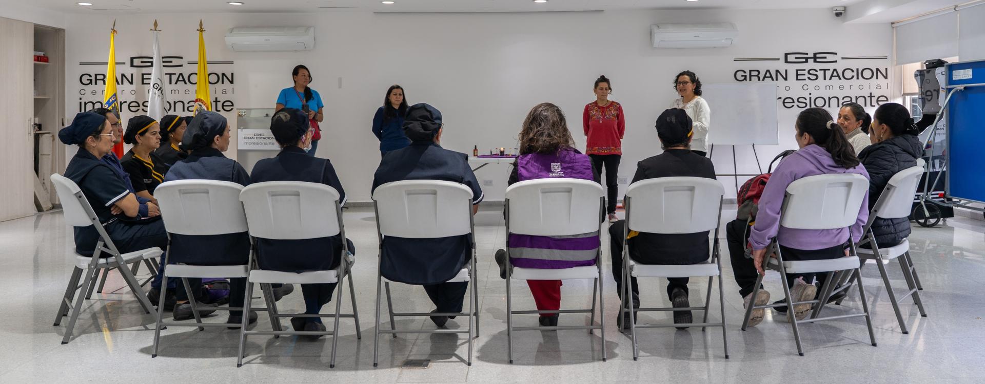 El Sistema Distrital de Cuidado amplía su alcance con una nueva alianza en Gran Estación para llevar sus servicios más cerca de mujeres y personas cuidadoras.