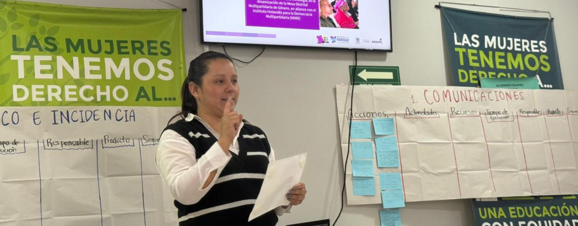 Encuentro de Bancada de Mujeres de la Junta Administradora