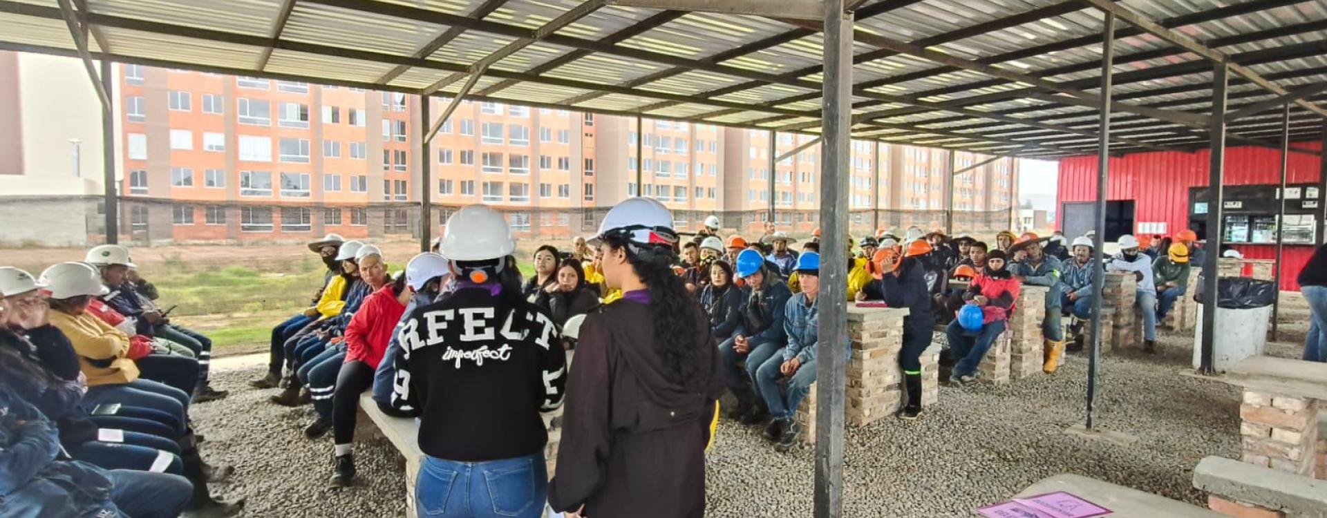 Intervención frentes de obra 