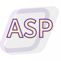 Icono de las letras ASP