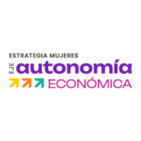 Logo Estrategia mujeres: Eje Autonomia Economica