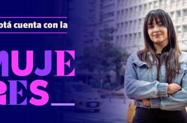 Mujer integrante de estrategia mujeres