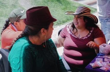Mujeres rurales son atendidas por la Secretaría Distrital de la Mujer. 