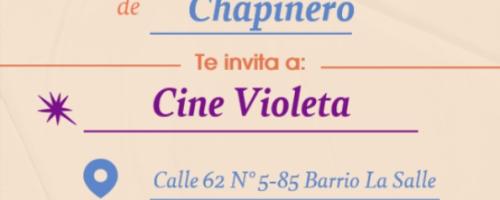 INVITACIÓN CINE VIOLETA