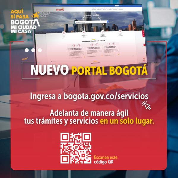 Nuevo portal Bogotá - Servicios