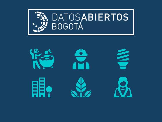 Imagen con logo de DATOS ABIERTOS BOGOTÁ