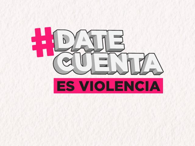 Imagen de fondo con color claro y logo de #DateCuenta