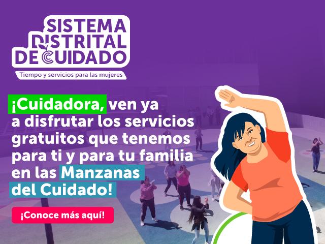 Imagen carrusel - Sistema de Cuidado, estamos construyendo una Bogotá con más bienestar para las personas cuidadoras y sus familias