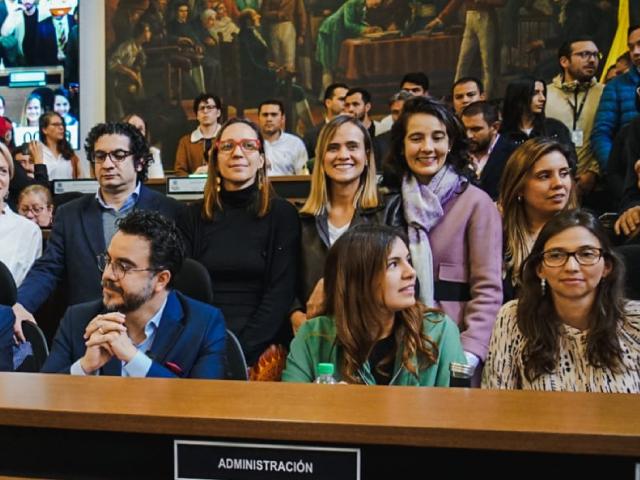 Secretarios del distrito en concejo de Bogotá