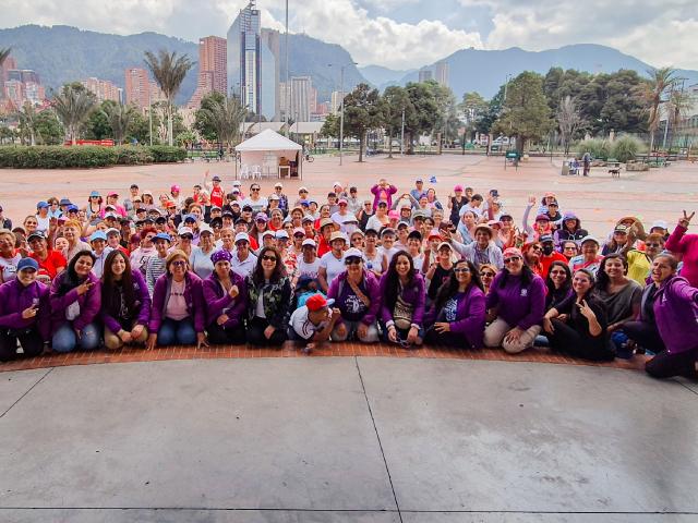 Mujeres en  actividad física