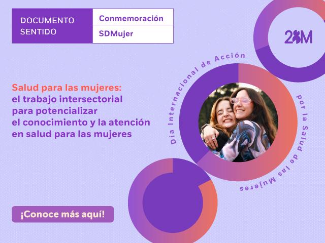 Imagen carrusel - Día Internacional de Acción por la Salud de las Mujeres
