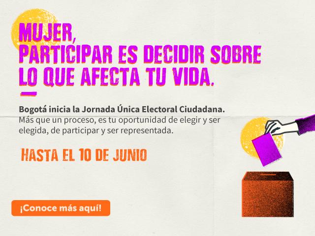 Imagen carrusel - Jornada Única Electoral Ciudadana