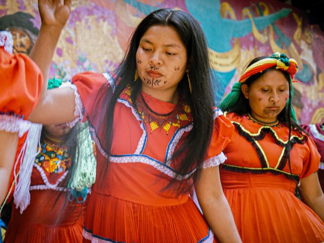 Mujeres indígenas de Bogotá