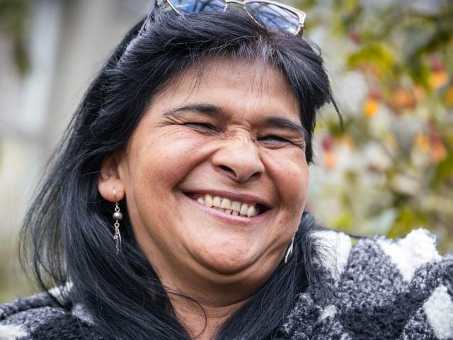 Mujer en Bogotá