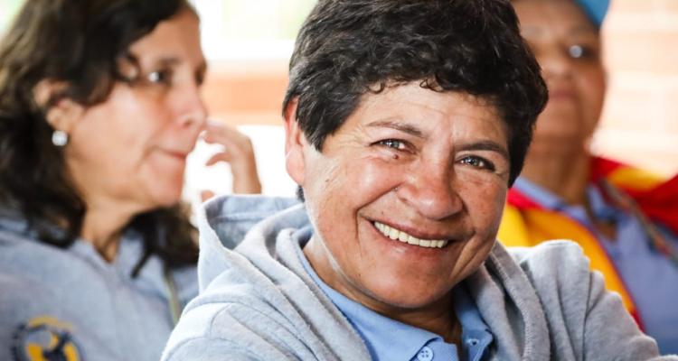 Mujer en Bogotá